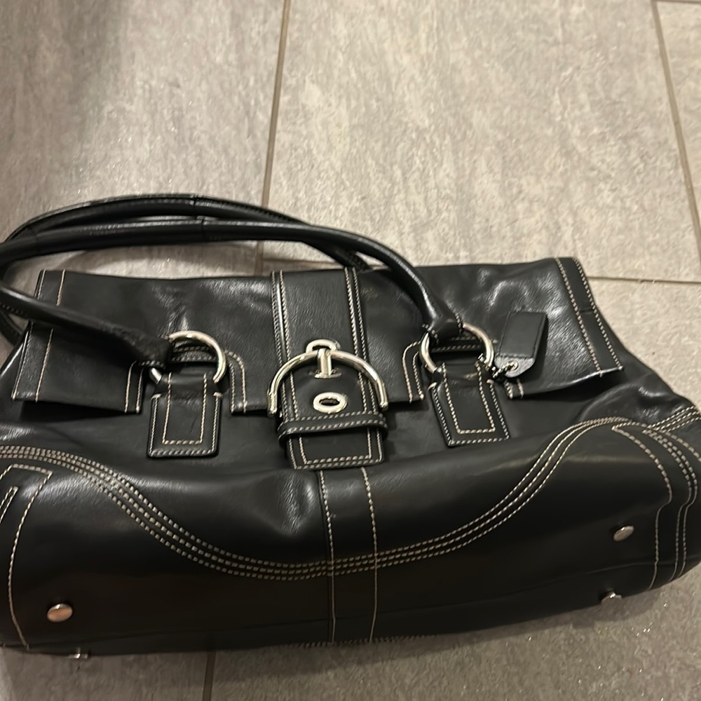 Coach classic satchel bag